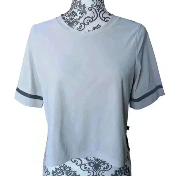 Lululemon Get It On Top Angel Wing / Small Steep Stripe Black 6/2014 Women's 8 - Picture 2 of 10